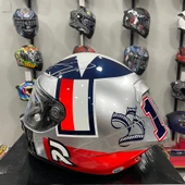 HJC RPHA1 KASK BEN SPIES SILVERSTAR MC21 - 3