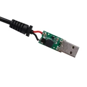 Araç Dönüştürücü USB Porttan Araç Çakmak Soketine Kadın 5V den 12V ye Güç Adaptör Kablosu Siyah - 6