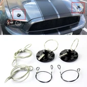 Evrensel Siyah Alüminyum Motor Kaputu Kilit Kapağı XH-6049 - 1