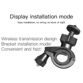 Evrensel Motosiklet Kablosuz Yüksek Hassasiyetli Güneş Enerjili TPMS Lastik Basınç Alarm Sistemi Dış Lastik Monitörü - 10