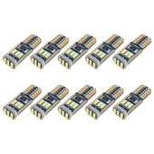 10lu T10 Araç İç Aydınlatma Ampulü DC12V 1.7W 6000K 110LM 9 LED SMD-4014 Dekoderli - 2