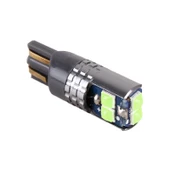 2 Adet T10 W5W 168 Araç Plaka Lambası 12-24V 1.8W 6000K 140LM 4 LED SMD-3030 Buz Mavisi Işık - 2