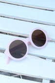 Pembe Renk Yuvarlak İskandinav Çocuk Gözlüğü - TJ-CG1506 - 1