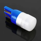 10lu T10 W5W 168 194 DC12V 0.6W 1LED SMD-3030 Araç İç Aydınlatma Mavi Işık - 4