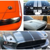 Evrensel Siyah Alüminyum Motor Kaputu Kilit Kapağı XH-6049 - 5