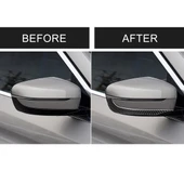 BMW G30 G11 Karbon Fiber Sağ Ayna Koruma Şeridi Lenssiz 2 Parça - 7