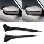 BMW G30 G11 Karbon Fiber Sağ Ayna Koruma Şeridi Lenssiz 2 Parça - 1