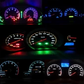 10 Adet 0.5W B8.5 Wedge Gösterge Paneli LED Işık Mavi - 6