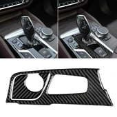 BMW 5 Serisi G38 528Li 530Li 540Li 2018 Sol Direksiyon Karbon Fiber Vites Pozisyon Paneli Dekoratif Sticker - 1