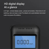 Xiaomi Youpin HD-JJCSY01 Dijital Alkol Test Cihazı Siyah - 5