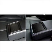 Infiniti Q50 Q60 2014 2020 Arka Su Bardak Tutucu Panel Karbon Fiber Dekoratif Sticker 2'li Set - 7