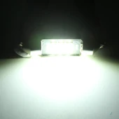 2 Adet 31mm DC12V 2.5W 6000K 170LM 6 LED SMD-3030 Araba Okuma Lambası Kubbe Işığı - 5