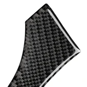 BMW G30 G11 Karbon Fiber Sağ Ayna Koruma Şeridi Lenssiz 2 Parça - 3