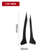 BMW G30 G11 Karbon Fiber Sağ Ayna Koruma Şeridi Lenssiz 2 Parça - 5