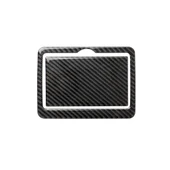 Infiniti Q50 Q60 2014 2020 Arka Su Bardak Tutucu Panel Karbon Fiber Dekoratif Sticker 2'li Set - 2