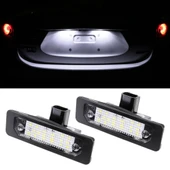 Ford Mustang 2010 2014 Uyumlu 2 Adet 12V 3W 150LM 6000K 18 LED SMD 3528 Plaka Lambası - 1