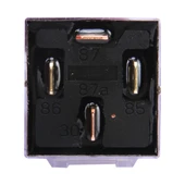 10 Adet JD-1912 Model 80 AMP 12V Su Geçirmez Araç Rölesi Dört Fişli Uyarı Işıklı - 4