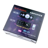 AK170 Mini HIFI Araç Amplifikatörü 12V - 6