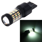 7443 Model 5W 350LM 60 LEDli 12V Araç Fren ve Sinyal Lambası Beyaz ve Sarı Işık - 1