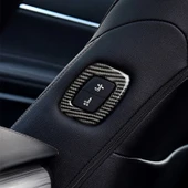 Toyota Sekizinci Nesil Camry 2018 2019 Karbon Fiber Koltuk Ayar Dekoratif Sticker Sol Direksiyon - 6