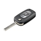 Renault Clio 3 Butonlu Katlanabilir Anahtar Kılıfı - 1