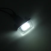 Peugeot ve Citroen Uyumlu 24 SMD 3528 LED Plaka Lambası Seti 2 Adet Beyaz Işık - 6
