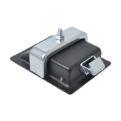 Siyah Paddle Giriş Kapı Mandalı Anahtarlı A1215 01 Model Römork Tekne Kamyon İçin - 4