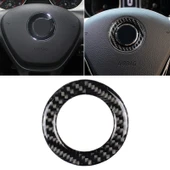 Volkswagen Karbon Fiber Direksiyon Halkası Dekoratif Sticker - 1