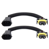 2 Adet H11 Araba HID Xenon Far Erkekten Dişiye Dönüştürme Kablosu - 1