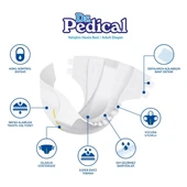 Dr. Pedical Belbantlı Tekstil Yüzey Hasta Bezi Ekstra Ekstra Large (2xl) 90'lı thumbnail 2