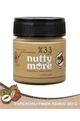 Nutty More %33 Fındık Parçacıklı Fındık Ezmesi 200 gr x 3 Adet - 1