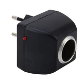 Araç Güç İnvertörü 90-240V AC den 12V DC ye 600mA EU Fişli - 3