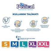 Dr. Pedical Belbantlı Tekstil Yüzey Hasta Bezi Ekstra Ekstra Large (2xl) 90'lı thumbnail 3