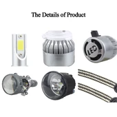 9007 Model 18W 1800 Lumen 6000K IP68 Casnbus Sabit Akım Araba LED Far 2 COB Lambalı Beyaz Işık - 4