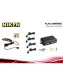PARK SENSORU LED EKRAN VE TURKCE UYARI SIYAH - 1