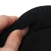 2 Adet Araba Hoparlör Ses Yalıtım Süngeri Kendinden Yapışkanlı Dış Çap 195 mm İç Çap 143 mm - 4