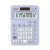 Casio MX-12B-LB Mavi Masaüstü Hesap Makinesi - 1