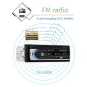 SWM-530 12V Evrensel Araç Çift USB Şarj Cihazı Radyo Alıcısı MP3 Çalar FM ve Bluetooth Destekli Uzaktan Kumandalı - 12
