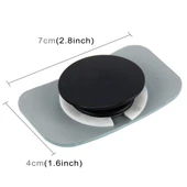 3R-054 2 Adet Araba Kamyon Kare Kör Nokta Geniş Açı Aynası 360 Derece Ayarlanabilir 7x4 cm - 3