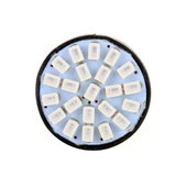 10 Adet T20 7443 Kırmızı LED Fren Lambası 1.2W 22-SMD 1206 - 5