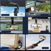 1080° Dönebilen Çok Fonksiyonlu Telefon Tutucu thumbnail 4