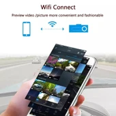 Mini Araç Kamerası K602 Model WiFi Full HD Hareket Algılama TF Kart Destekli - 6