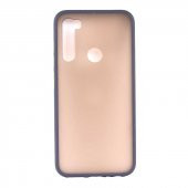 Xiaomi Redmi Note 8 Kılıf Zore Fri Mat Yüzey Renkli Kenar Kılıf - 5