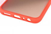 Xiaomi Redmi Note 8 Kılıf Zore Fri Mat Yüzey Renkli Kenar Kılıf - 7