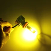 9012 Model 26W 2250LM LED Araç Farı Çiftli Set Beyaz Sarı Sıcak Beyaz Işık CANBUS Fonksiyonlu DC 9-16V - 8