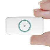 Doosl DSER102 Mini Araç Bluetooth Kablosuz Müzik Alıcısı 35mm Stereo Girişli Beyaz - 1
