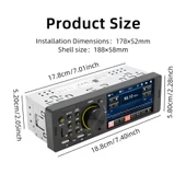 SWM 7805C 4.1 Inç Dokunmatik Ekran Evrensel Araç Radyo Alıcısı MP5 Çalar FM Bluetooth TF Kart Destekli Kumandalı - 5