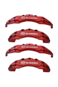 Brembo Hyundai Getz Uyumlu Kırmızı Kaliper Kapağı 4lü Yağ Hortumlu - 1