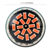 2 Adet T20 7440 DC12V 18W 1080LM Araç Sinyal Lambası Kırmızı Işık SMD3014 - 5