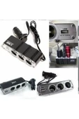 Moss Tiger Marketing 3 Port 1 Usb Oto Araç Çakmaklık Çoğaltıcı Soket Çoklayıcı 12v thumbnail 1